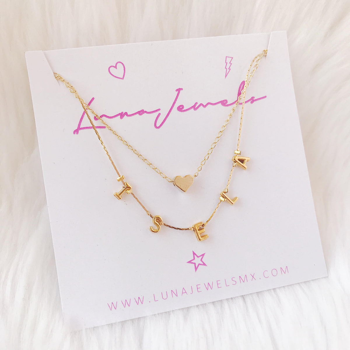 Collar Nombre Personalizado – Luna Jewels Mx