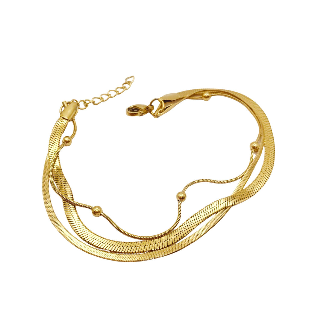 Pulsera Triple Esferas