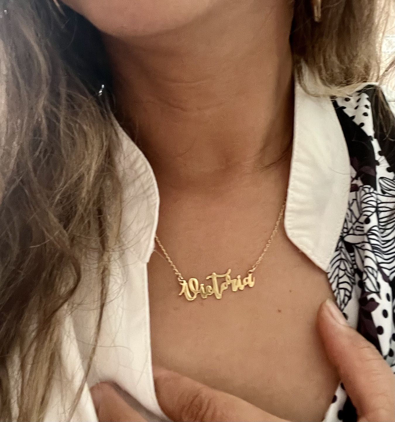 Collar Nombre Personalizado – Luna Jewels Mx