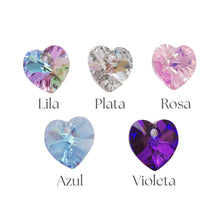 Cargar imagen en el visor de la galería, Collar Nombre Personalizado + Cristal
